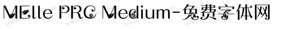 MElle PRC Medium字体转换